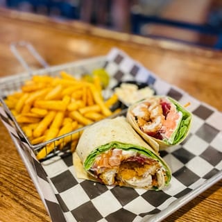 Crispy Chicken BLT Wrap