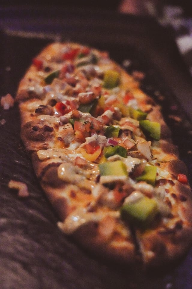Southwest Chicken Flatbread.