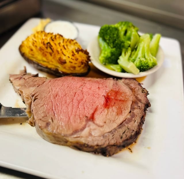 Queen Prime Rib.
