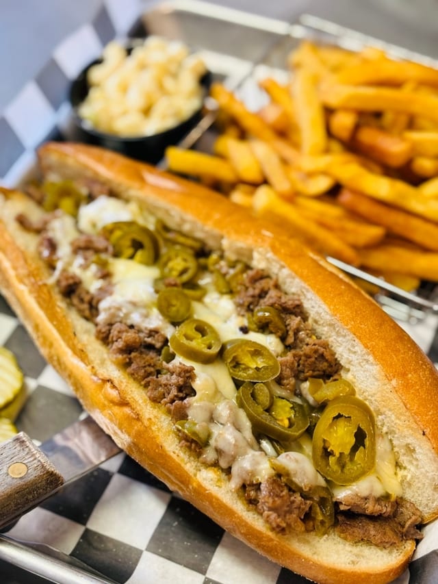 Jalapeno Cheesesteak.