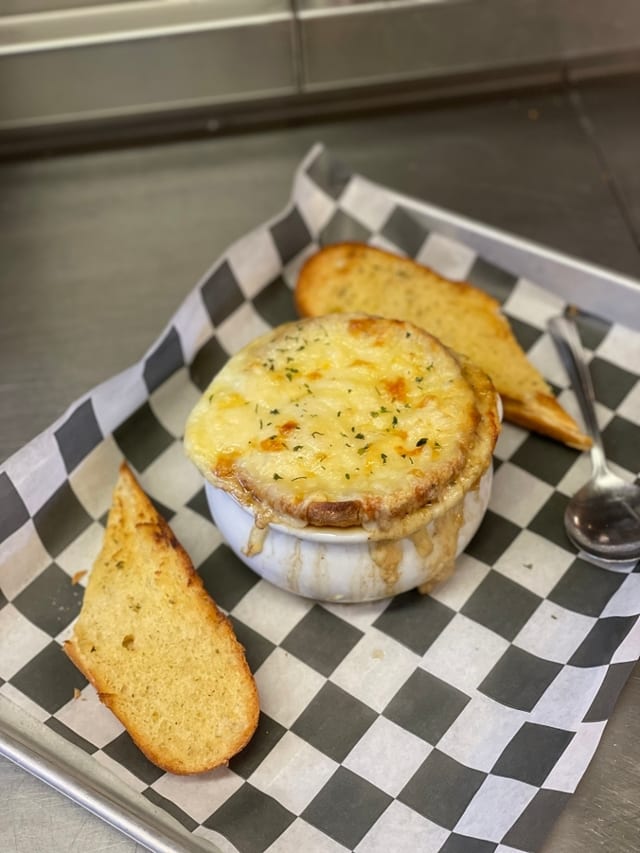 French Onion Soup.