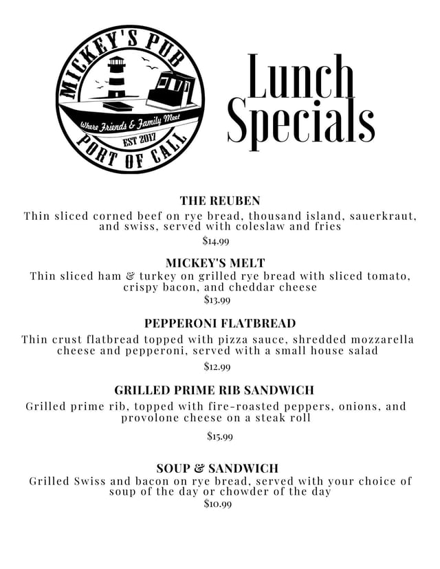 Soup & Sandwich.